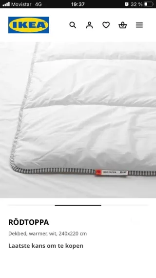 Colchón, Base con cajones, Funda nórdica IKEA 