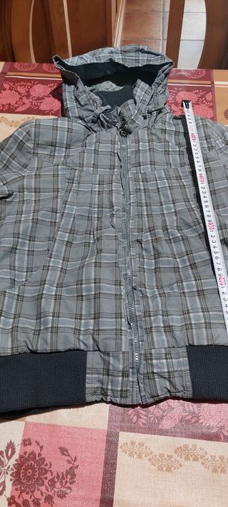 Cazadora unisex talla S cuadros