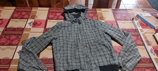 Cazadora unisex talla S cuadros