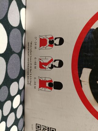 Mochila Portabebés Ergobaby Negra
De 0 a 48 M