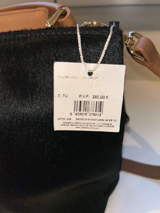 Bolso Pelo y Piel Roberto Verino