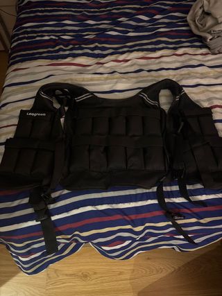 Chaleco de peso Leogreen 10 kilos 