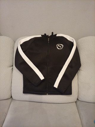 Chaqueta Puma Negra y Blanca