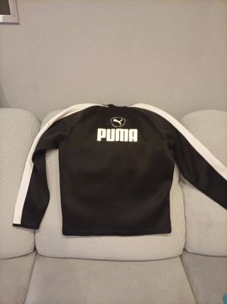 Chaqueta Puma Negra y Blanca
