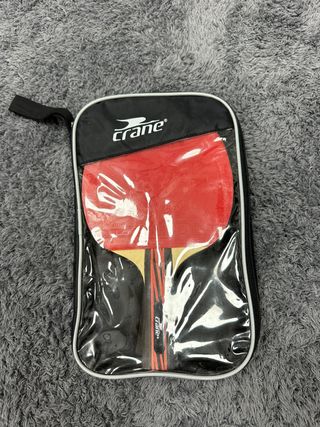 Palas de ping pong madera y goma