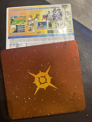 Pokemon Sol Nintendo 3DS + steelbook
