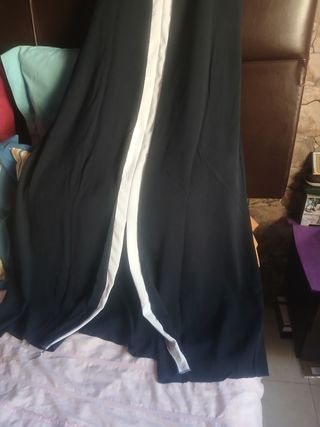 Vestido elegante negro y blanco sin estrenar