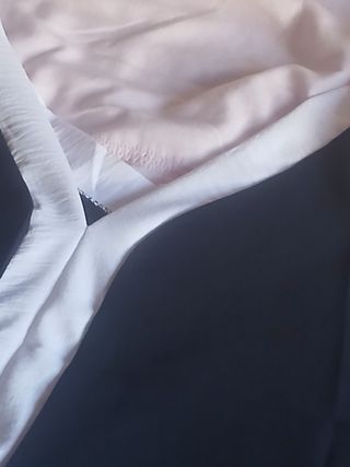 Vestido elegante negro y blanco sin estrenar