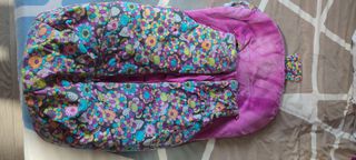 Saco silla niños estampado flores