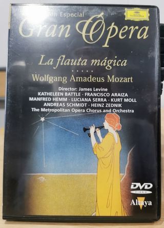 DVD Gran Ópera - La Flauta Mágica