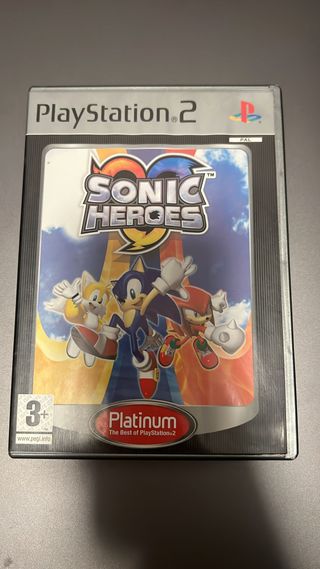 Sonic Heroes PS2 Platinum PAL