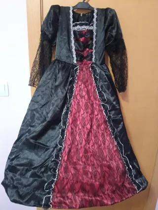 Disfraz niña Vampira/Novia Muerte Halloween