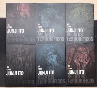 Colección completa Relatos Terroríficos Junji Ito