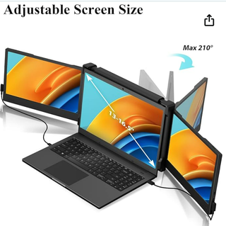 Pantalla Portátil Triple KEFEYA
