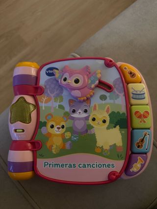 VTech-Baby Primeras Canciones, Libro Interactivo
