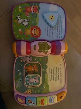 VTech-Baby Primeras Canciones, Libro Interactivo