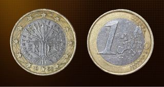 Moneda 1 Euro Francia 1999