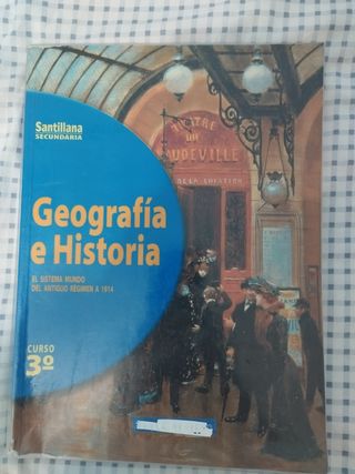 Geografia e Historia, 3° Eso. Años 90/2000