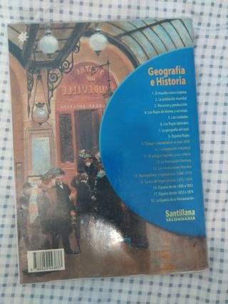 Geografia e Historia, 3° Eso. Años 90/2000