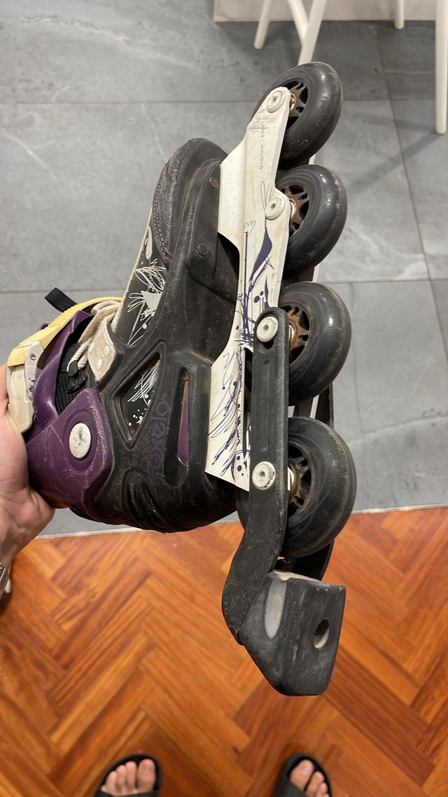 Patines Oxelo Morados