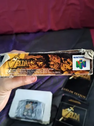 Zelda Ocarina of Time N64 Caja Completa