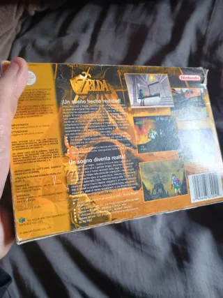 Zelda Ocarina of Time N64 Caja Completa