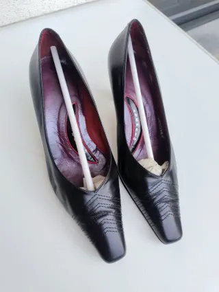 Zapatos de tacón Asensio negros