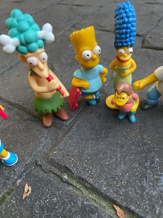 Figuras Los Simpson de Juguete.