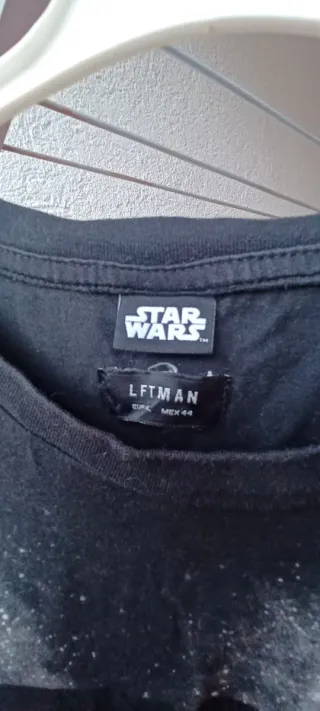 Camiseta Star Wars Negra Talla S