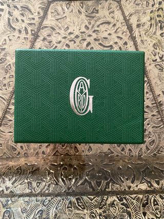 Tarjetero Goyard Blanco