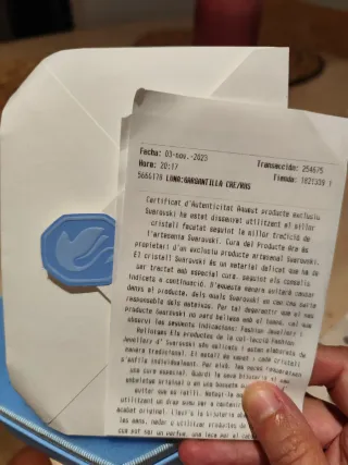 Gargantilla Swarovski Lunas