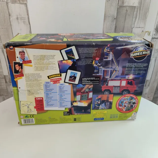 Camión Bomberos Madelman con Figuras