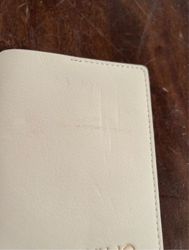 Porta passaporto Liu Jo beige