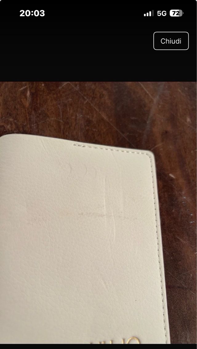 Porta passaporto Liu Jo beige