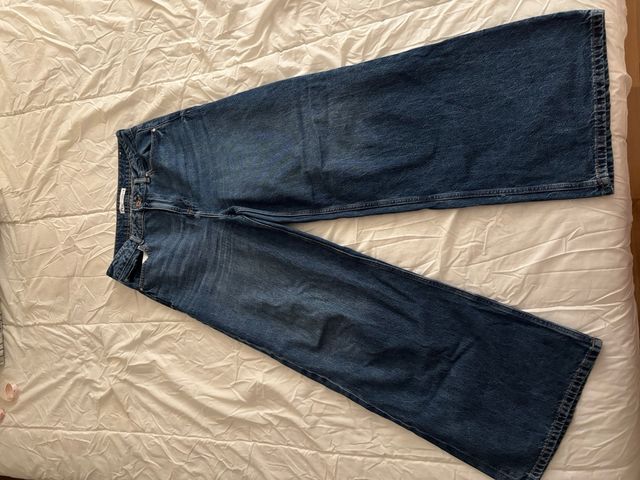 Vaqueros Zara Tiro Alto Wide Leg