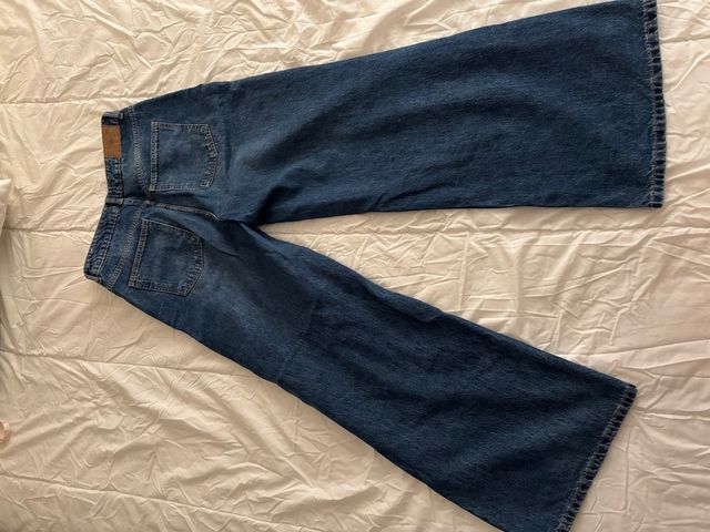 Vaqueros Zara Tiro Alto Wide Leg