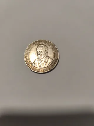 Moneda Tanzania 10 Chielines 1987 Julius Nyerere