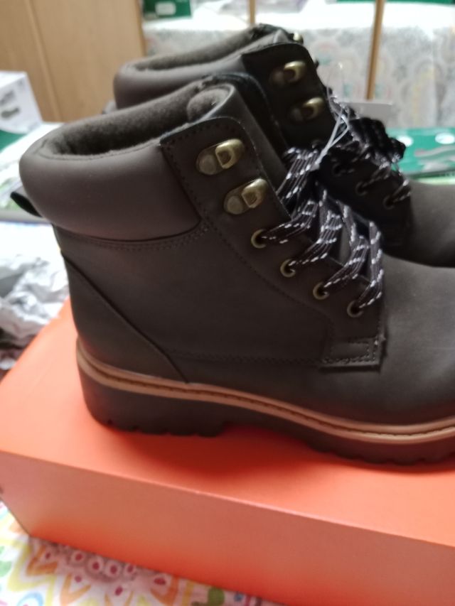 Botas mujer marrones T.40 20€