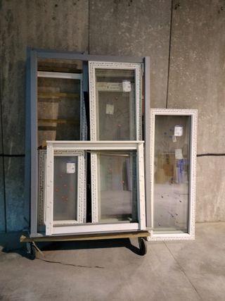 Ventanas blancas de PVC