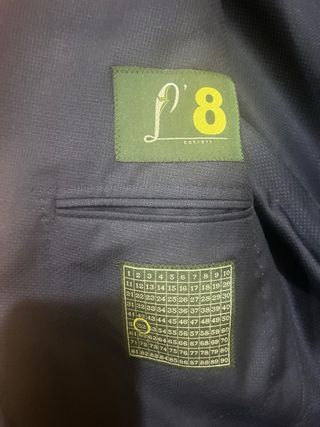 Blazer doppiopetto L'8 Tg 52 Blu