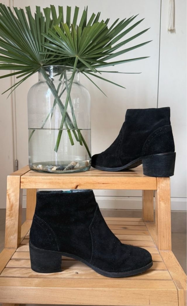 Botas tacón Fórmula Joven negras