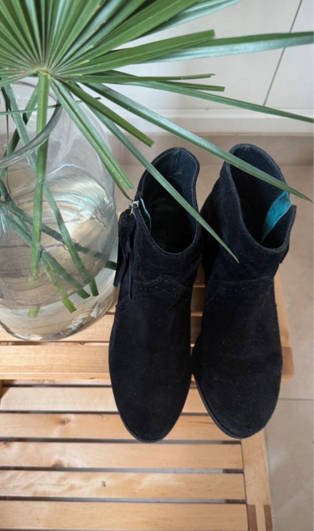 Botas tacón Fórmula Joven negras