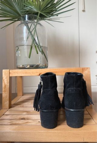 Botas tacón Fórmula Joven negras