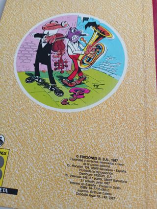 SUPER HUMOR 37 año 1987 2a edición.