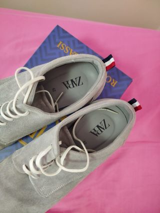Zapatos de vestir Roberto Bassi grises