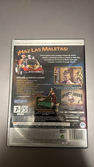 Los Sims Toman la Calle PS2 Platinum
