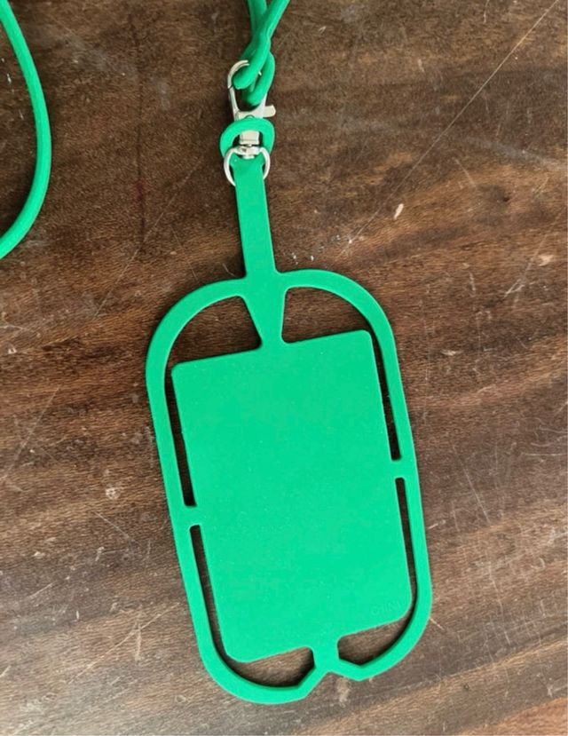 Porta badge Castrol verde
