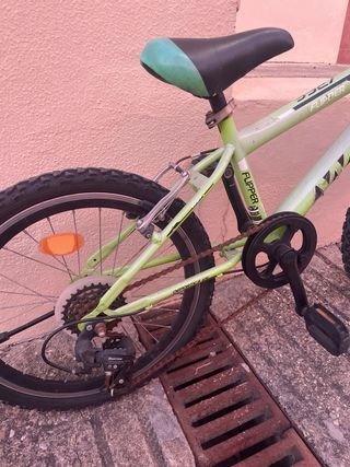 Bicicleta Montaña Infantil Verde