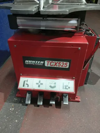 Desmontadora de neumáticos Hunter TCX25 perfecto 