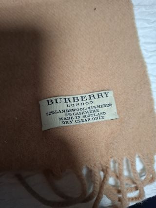 Bufanda Burberry Beige